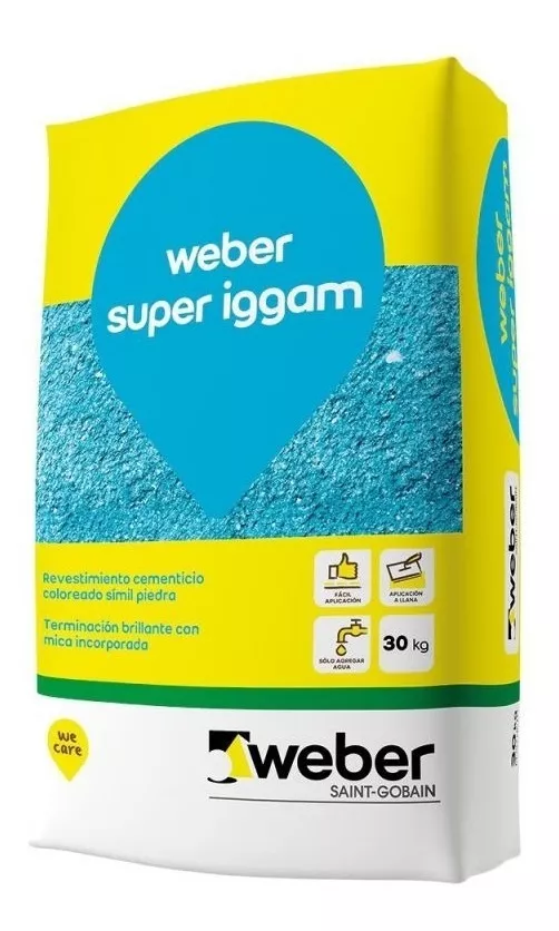 Rev. cem weber superiggam blanco x30kg